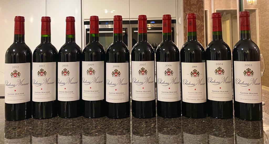 Huippuvertikaali: Château Musar&nbsp;2003-2012