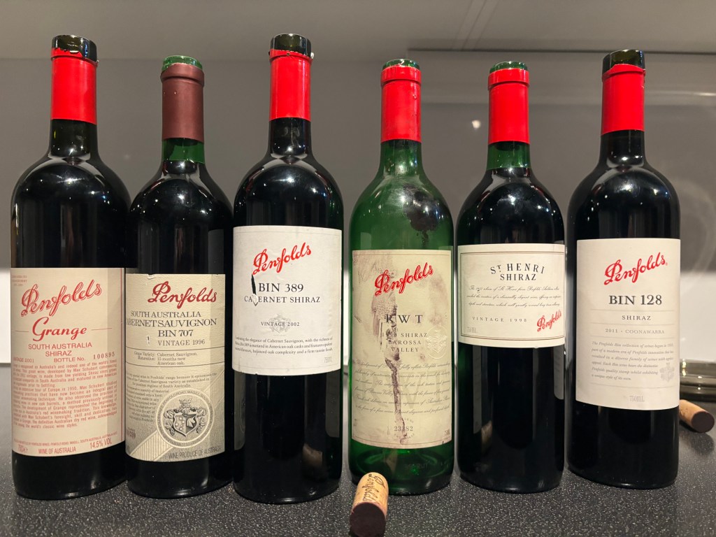 Penfold’s Special –tasting 24.1.2024
