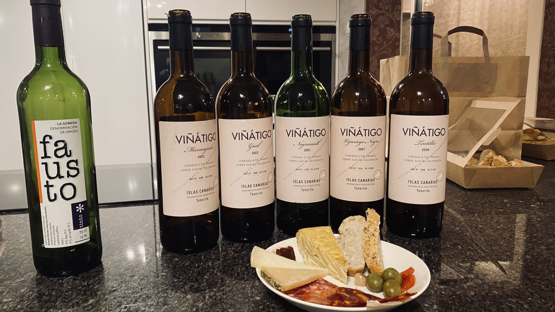 Gitte tastingin pullot